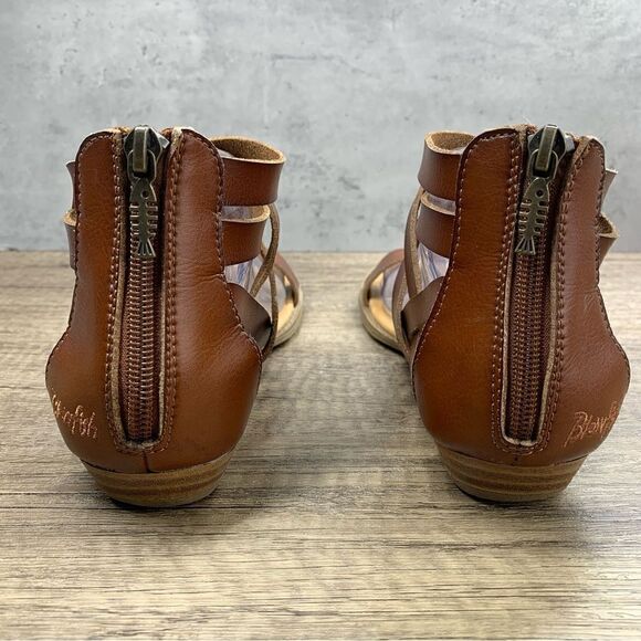 Blowfish Malibu~Girl’s~Brown Strappy Gladiator Sandals~Size 5 - Picture 5 of 9